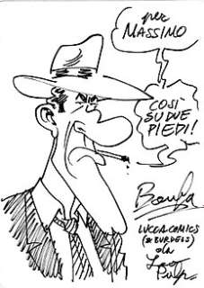  - Leo Pulp - Massimo Bonfatti - Disegno originale - Page volante 
