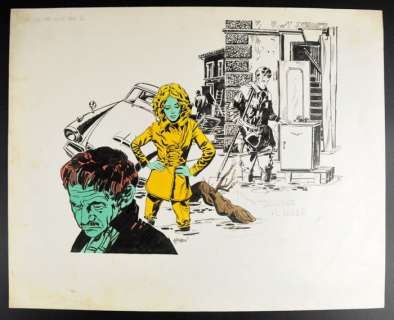 Sergio Zaniboni - "Una casa per Silvia" Illustrazione Originale (Master Of Drawing) | Catawiki