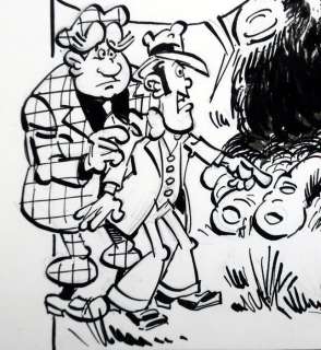 Attanasio, Dino  - Originele pagina (p.24) - Johnny Goodbye 5 - Klopjacht op een kleuter | Catawiki