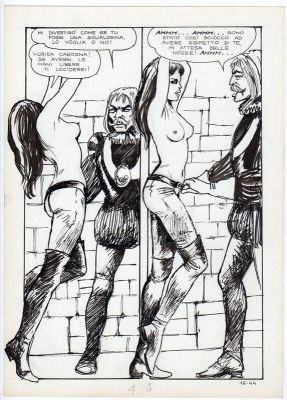 Milo Manara | Jolanda de Almaviva n°16 | 2DGalleries