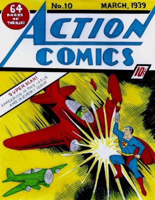 ACTION COMICS #10 COVER RECREATION GOLDEN AGE SUPERMAN ORIGINAL COMIC COLOR ART | eBay US (Buy It Now)