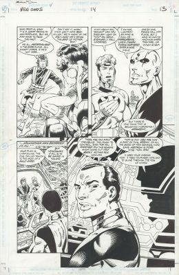 John Byrne (Crayonné), Bob Wiacek (Encrage) | John Byrne - New gods # 14 page 13 | 2DGalleries