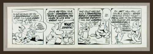 "POGO" DAILY STRIP ORIGINAL ART. | Hake’s