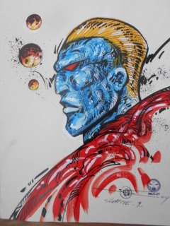 Druillet, Philippe - Originele illustratie (gemengde techniek op karton) - Lone Sloane -  (2009) | Catawiki