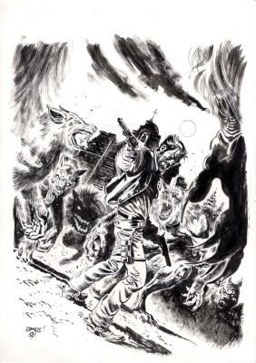 Leomacs | JOHN HAYS: BRUTTI, SPORCHI E CATTIVI – Copertina | Avalon Comic Art