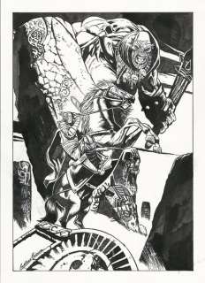 Dragonero - Cristiano Cucina - illustrazione originale - Page volante - (2015) | Catawiki