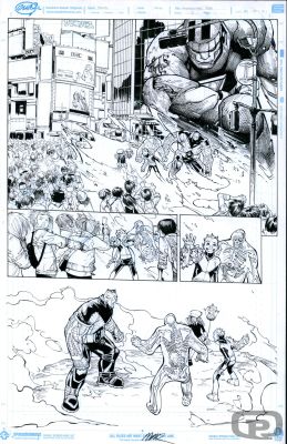 Humberto Ramos | Extraordinary X-Men, Issue #08, Page 07 - Original Artwork by Humberto Ramos | Pulp’s Art