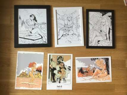 Meynet, Félix - 3 dessins originaux + 3 sérigraphies - (1997/2015) | Catawiki