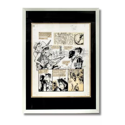 Jamie Hewlett (British 1968-), ’Swifty’s Return (Preliminary Artwork)’, 1989 | misc / divers