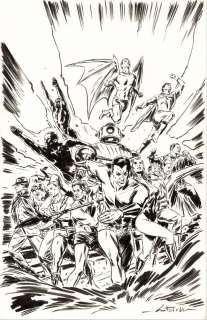 Mitchell Breitweiser - Marvel Mystery Handbook 70Th Anniversary Special Cover Issue 01 Page Cover