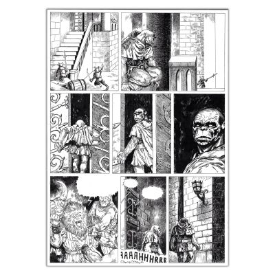 Amaury Bündgen | Deter - Planche originale 42 | Achetez de l’Art