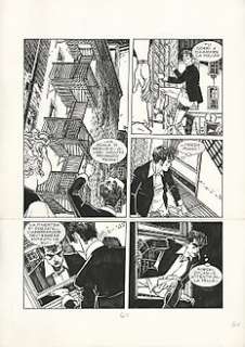  - Dylan Dog Almanacco della Paura - Luigi Siniscalchi - tavola originale firmata - Page volante - (1995) 