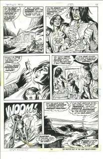 Marvel Spotlight #10 Page 14 Ghost Rider Original Art Tom Sutton Jim Mooney HTF Bronze Age Horror | East Bay Comics