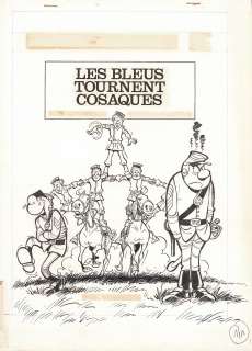 Willy LAMBIL (né en 1936) - Lot 97 : Les Tuniques bleues - Les Bleus tournent cosaques