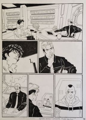 Elena Pianta | NATHAN NEVER n.421 – UNA PALLOTTOLA PER TROY, pag.38 | Avalon Comic Art