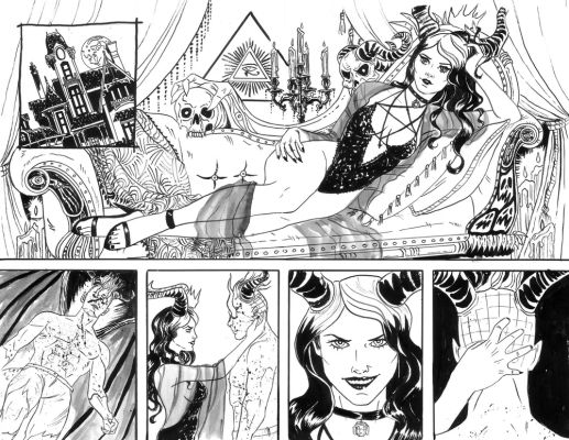 Megan Hutchison | Archie Comics: Judgement Day - #3 Pages 18 - 19 | Megan Hutchison