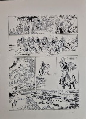 Henriet , Alain - planche originale (16) - La vallée des oubliées | Galerie des bulles
