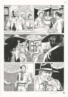 Tex, Albo Gigante  #27 - Fabio Civitelli - tavola orig. "La Cavalcata del Morto" - Page volante - EO - (2012) | Catawiki