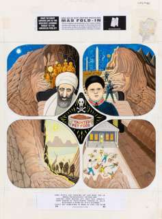 MAD Fold-In - "What Do Experts Say Is the Greatest Looming Threat to the American Public?" AL JAFFEE | misc / divers