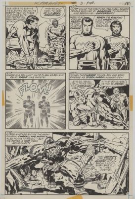 Jack Kirby Original Comic Art Kamandi #3 1973 | eBay US