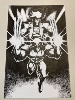 GAMBIT WOLVERINE X-MEN ’97 MARVEL 11X17 ORIGINAL ART Chris McJunkin | eBay US (Buy It Now)
