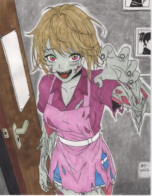 Saylor | Zombie Lunch Lady Original Art | Raremarq (Buy It Now)