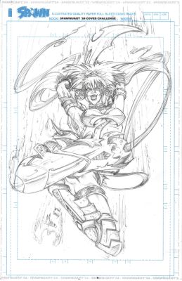 Criss Madd | Spawn Tiffany Pencils 11x17 | Raremarq (Buy It Now)