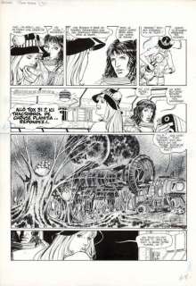 Lamquet. Planche originale ’Pomme-planète’ | BDEnchères