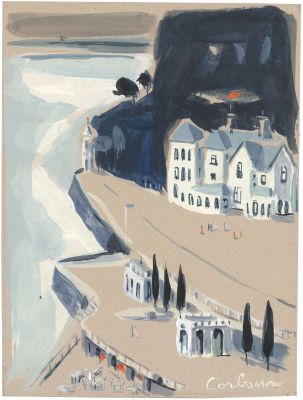 Corbasson Dominique... | CORBASSON Dominique (1958-2018) Cornouailles Acrylique... | Tessier Sarrou