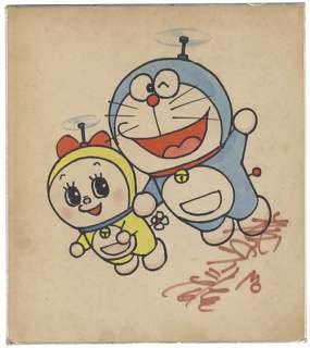 Fujio Fujiko Handwritten color shikishi "Doraemon" | Mandarake (Big Web)