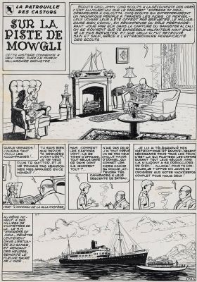 Mitacq (1927-1994) La... | MITACQ (1927-1994) La patrouille des Castors, Tome... | Coutau Bégarie