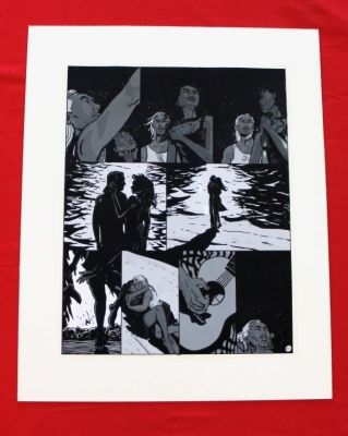 Lot 378 - Original Art Page Paul Pope Sin Titulo | misc / divers