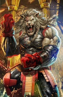 Rudy Ao | Battle Beast | More Great Art
