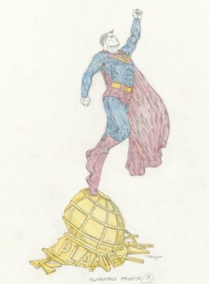 Luis Royo | SUPERMAN B8 | Laberinto Gris