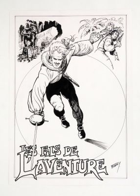 Jarry François Les... | JARRY François Les fils de l’aventure Illustration... | Vermot et Associés