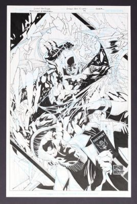 Original Cover Art for Batman Eternal #44 Pencils and Inks by Ethan Van Sciver | eBay US (Buy It Now)