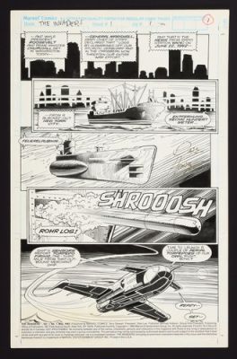Original Art from Invaders #1 (1993) Page 1 by Dave Hoover & Brian Garvey | eBay US (Buy It Now)