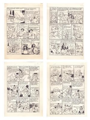 Laudy. Lot de 33 planches originales | BDEnchères