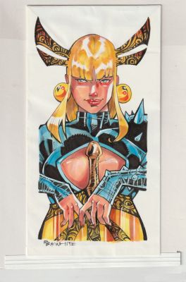Rb White | Barf bag - Magik Illustration | Raremarq (Buy It Now)