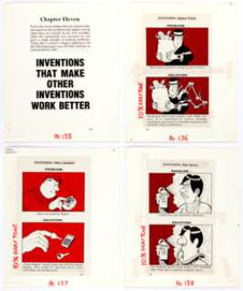 Al Jaffee | Al Jaffee’s MAD Inventions Complete Chapter 11 Original Art Group of 12 (Warner Books, 1978). | Heritage