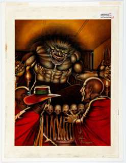 Dan Lawlis and John Rheaume - Clive Barker‘s Nightbreed #14 Splash Page 23 Original Art (Epic/Marvel, 1992)