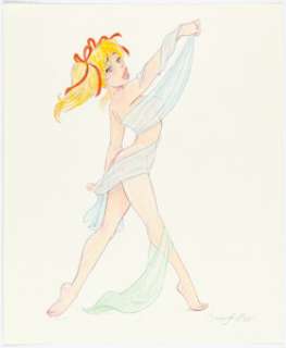 Dean Yeagle -Mandy Illustration Original Art (2019)....