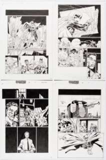 Mark Bright, Greg Adams, and Romeo Tanghal - Quantum & Woody #20 Near-Complete 20-Page Story Original Art (Acclaim/V... (Total: 20 Original Art)