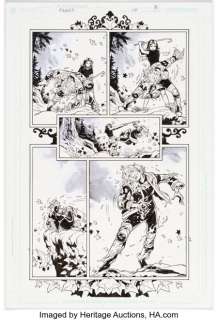 Buckingham, Mark | Mark Buckingham and Steve Leialoha Fables #17 Story Page 8 Original Art (DC, 2003).... | Heritage