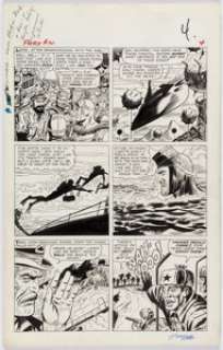 Ayers, Dick | Dick Ayers and Frank Giacoia Sgt. Fury Annual #1 Story Page 4 Original Art (Marvel, 1965).... | Heritage