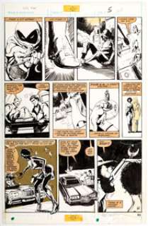 Sienkiewicz, Bill | Bill Sienkiewicz Hulk #20 Story Page 5 Moon Knight Original Art (Marvel, 1980).... | Heritage