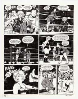 Hernandez, Jaime | Jaime Hernandez Love and Rockets #26 Story Page 10 Maggie and Vicki Glori Original Art (Fantagraphics, 1988).... | Heritage