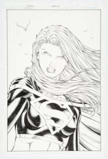 Churchill, Ian | Ian Churchill and Norm Rapmund Supergirl #3 Splash Page 22 Original Art (DC, 2005).... | Heritage