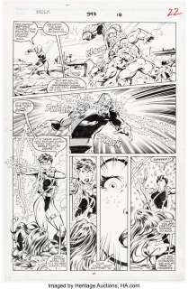 Keown, Dale - Dale Keown and Mark Farmer The Incredible Hulk #393 Story Page 18 Original Art (Marvel, 1992)....