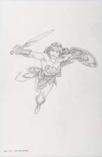 Garcã­a-Lopez, José Luis | José Luis GarcÃ­a-Lopez DC Universe: 10th Anniversary Collection Blu-Ray Box Set - Wonder Woman Cover Element Origi... | Heritage